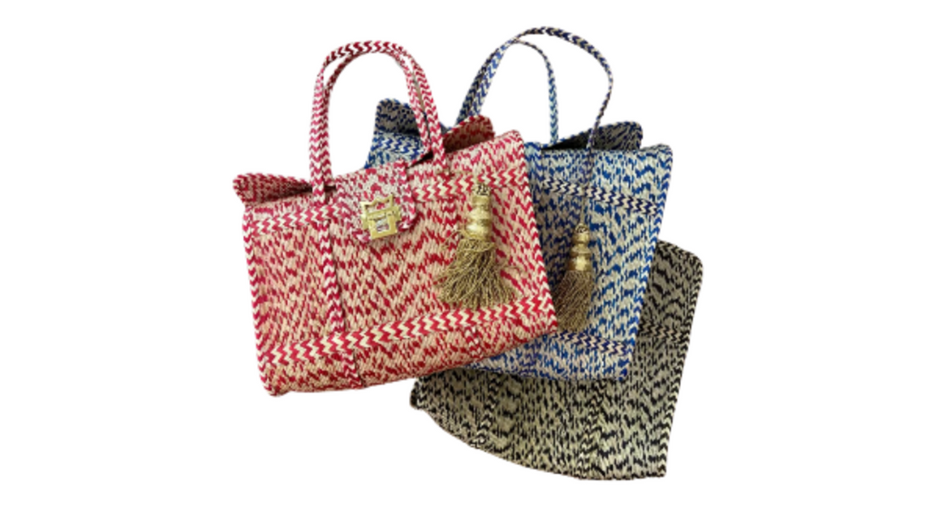 Tribal Blue Bag