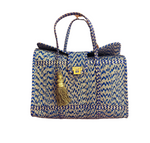 Tribal Blue Bag